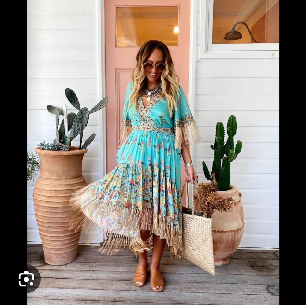 Spell Hendrix Tasseled Dress